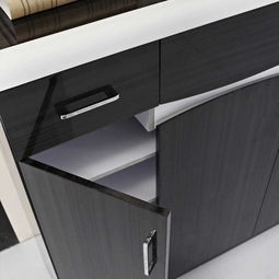 南方名品爵士黑鞋柜 简约现代设计，优质人造板材